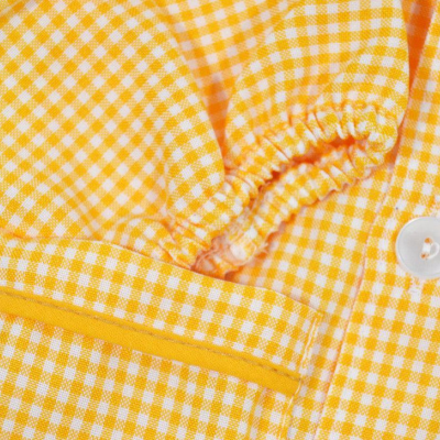 Bata escolar menino amarelo