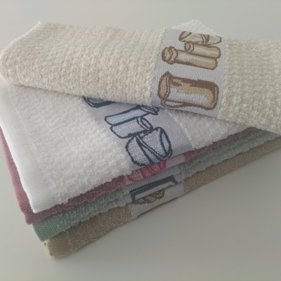 Pack 6 Panos cozinha felpo Picotado2