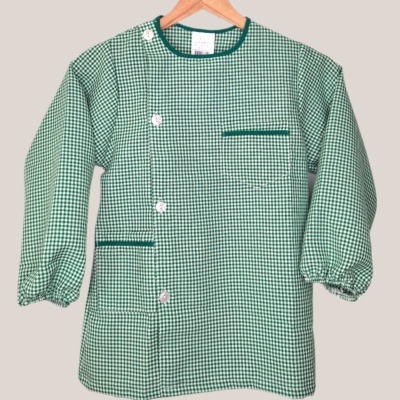 Bata escolar menino verde