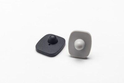 Etiqueta de alarme rígida rádio frequência Mini Square