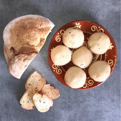 Pão, tostas e bolos
