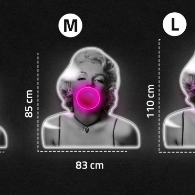 NeonLED | Acrílico Impresso Marilyn Monroe