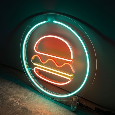 NeonLED | Hambúrguer