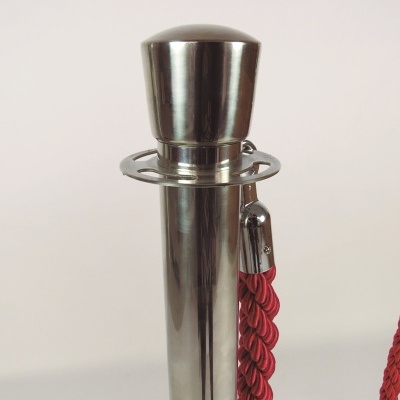 2 Barreiras Delimitação ELEGANCE | CROMADA | Corda Vermelha 2 Barreiras Delimitação ELEGANCE | CROMADA | Corda Vermelha