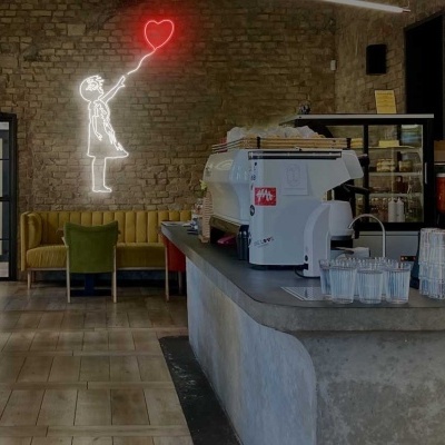 NeonLED | Bansky | Balloon Girl NeonLED | Bansky | Balloon Girl