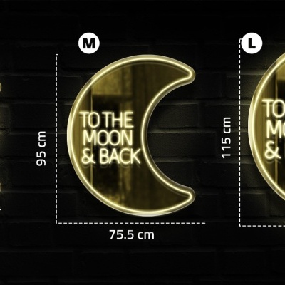 NeonLED | Espelho | To the Moon & Back