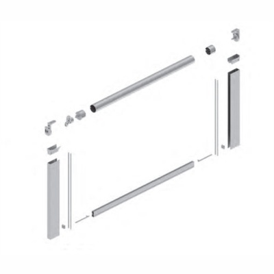 Toldo Vertical com guias | Com Janela Toldo Vertical com guias | Com Janela