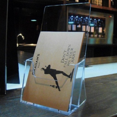 Expositor Folhetos de Mesa