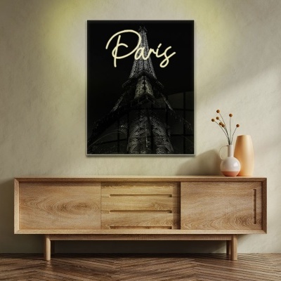 NeonLED | Acrílico Impresso Paris