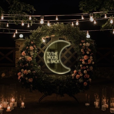 NeonLED | Espelho | To the Moon & Back