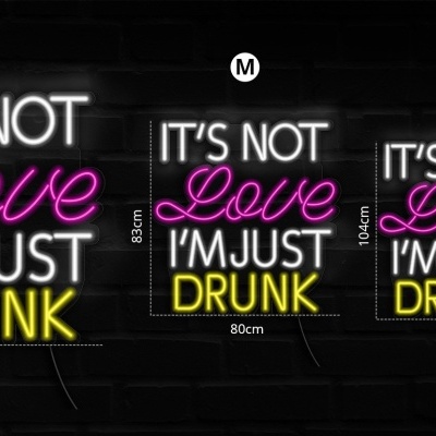 NeonLED | It's Not Love I'm Just Drunk