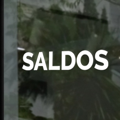 Adesivo SALDOS | 2 Unidades
