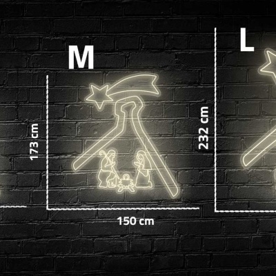 NeonLED | Natal | Presépio