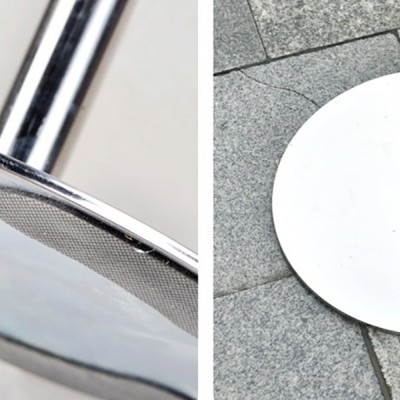 Porta-Menu A4 Magnético | Pé Telescópico