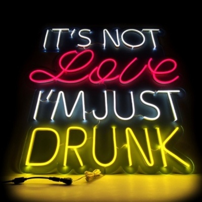 NeonLED | It's Not Love I'm Just Drunk