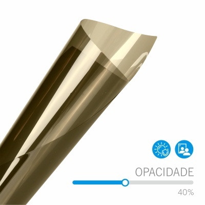 40% Opacidade | Espelhado BRONZE