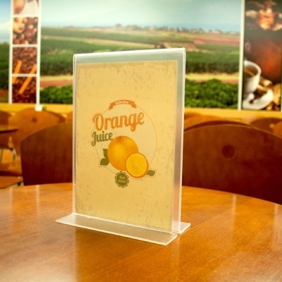 Porta-Menus de Mesa | Formato T | A4