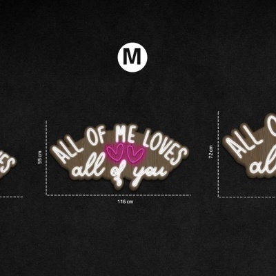 NeonLED | All of me Loves All of You