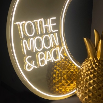 NeonLED | Espelho | To the Moon & Back