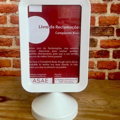 Poster - Livro de Reclamações A6