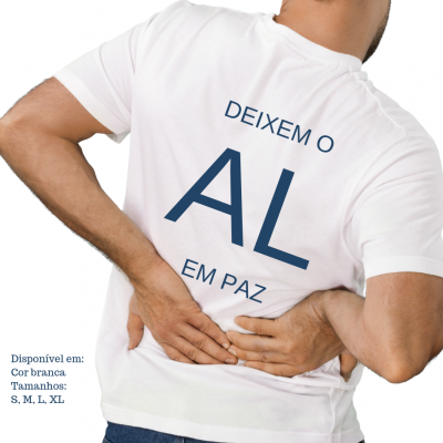 T-shirt "DEIXEM O AL EM PAZ"
