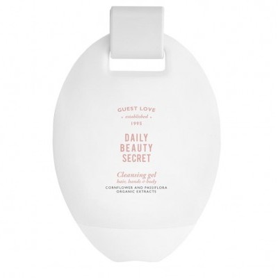 Sabão Líquido GUEST LOVE POP - 3 em 1 para mãos, corpo & cabelo, em frasco oval 380ml