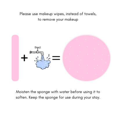 Esponjas desmaquilhantes reutilizáveis