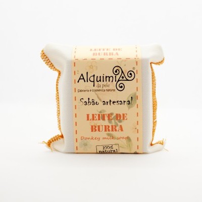 Sabão de leite de burra