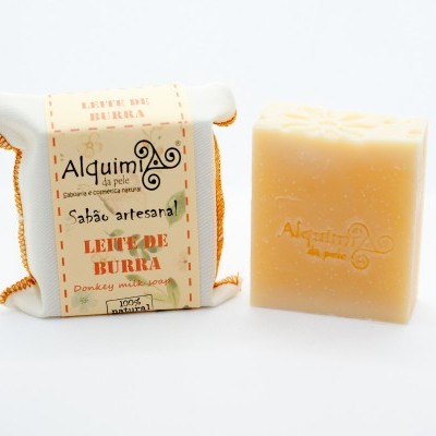 Sabão de leite de burra