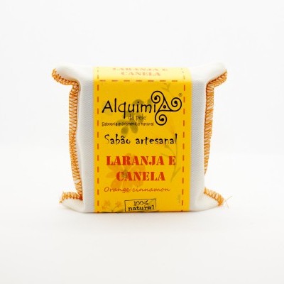 Sabão de laranja e canela