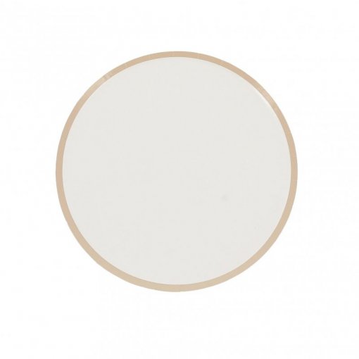 Pratos Creme e Camel