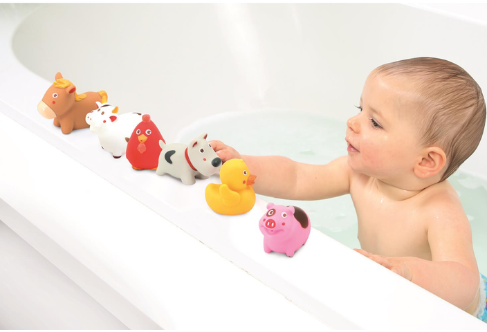 Ludi - 7 Brinquedos de Banho - Animais da Quinta Ludi - 7 Brinquedos de Banho - Animais da Quinta