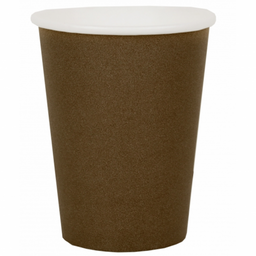 10 Copos Castanho Chocolate