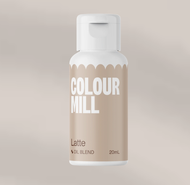 Corante colour Mill Latte - 20ml Frasco de óleo Colour Mill Latte 20mL