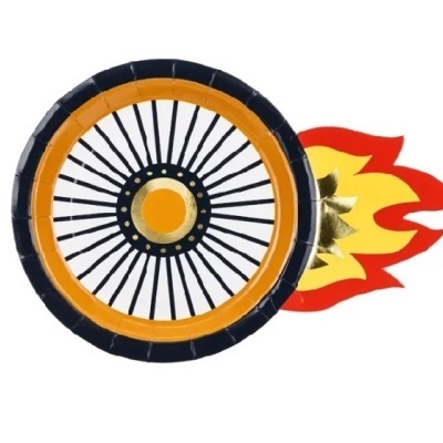 Pratos Roda de Carro