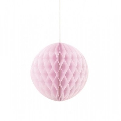1x Bola de papel Rosa bebé