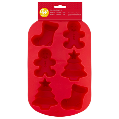 Molde de Silicone Figuras de Natal