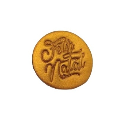 Cortador círculo | Stamp Feliz Natal