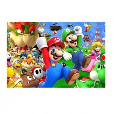 Impressão comestível Super Mário