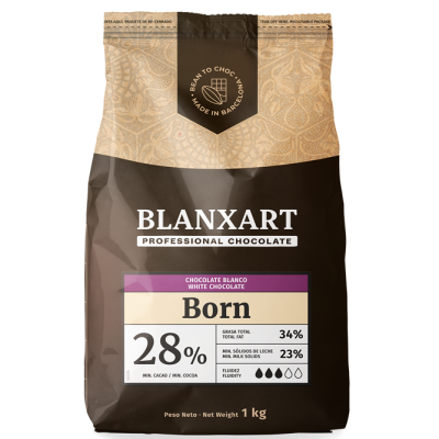 Gotas de Chocolate Branco (Born) 28% 1Kg