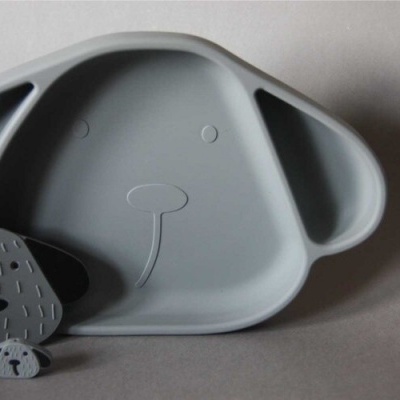 Mordedor de Silicone Milo Cinza