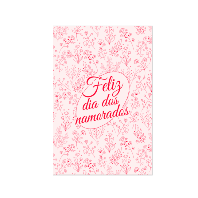 Postal Feliz dia dos Namorados