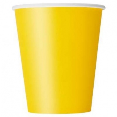 14 Copos Amarelo Torrado