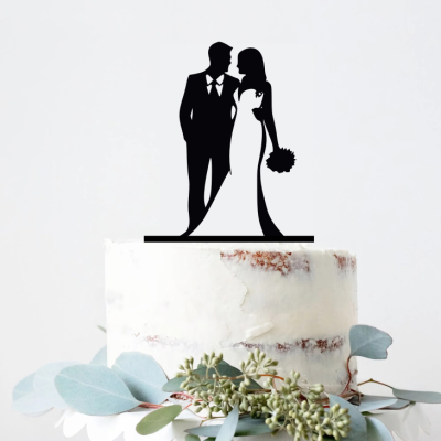 Topo de bolo Casamento