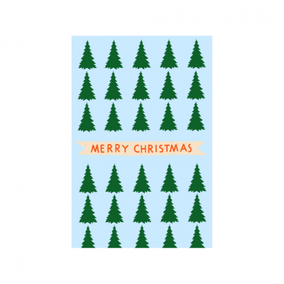 Postal Merry Christmas