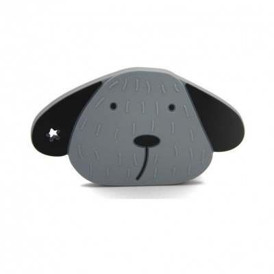 Mordedor de Silicone Milo Cinza