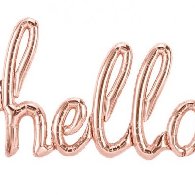 Balão foil hello