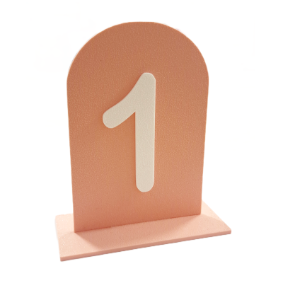 Marcadores de mesa personalizados