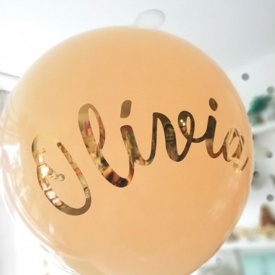 Letras para balão personalizadas
