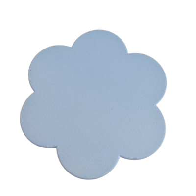 Base Flor M Azul Pastel